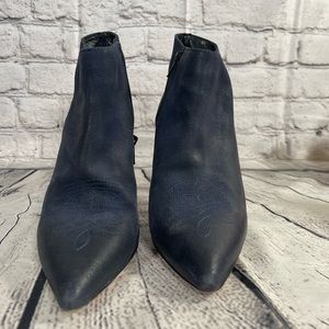 Barneys New York Pointed Toe Ankle Boots